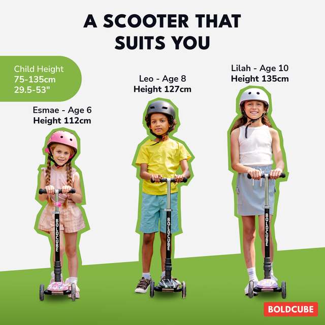 BOLDCUBE Big 3 Wheel, swift: a scooter that suits you