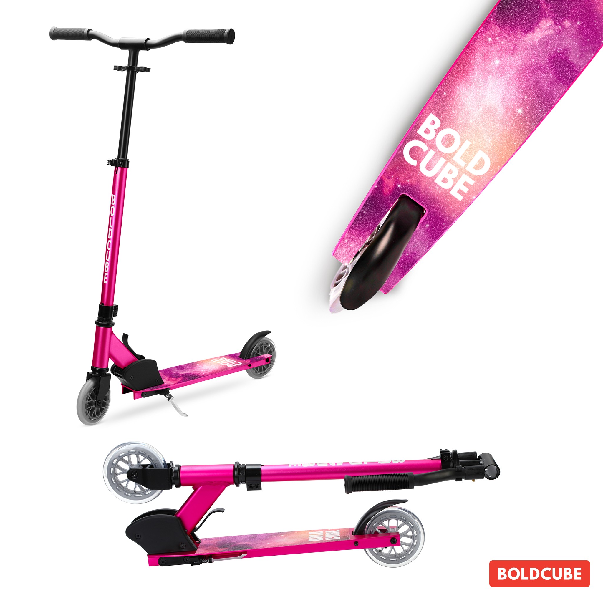 BOLDCUBE Deluxe 2 Wheel, fuschia: comparison vs other brands