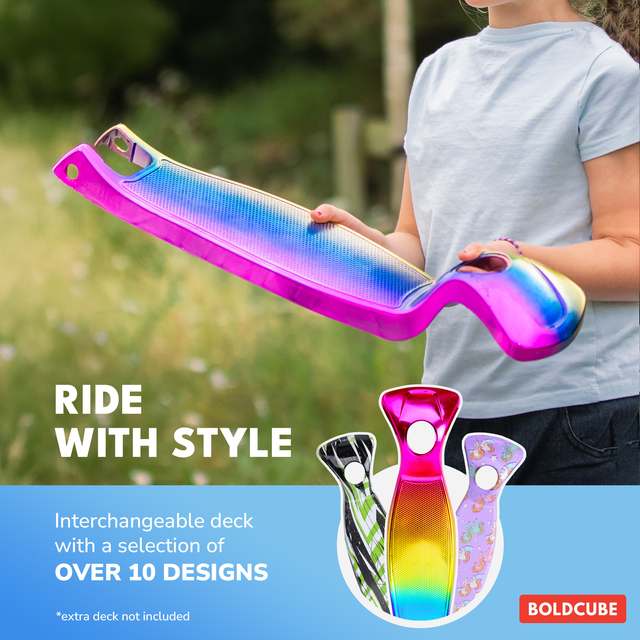 BOLDCUBE Big 3 Wheel, graffiti: ride with style