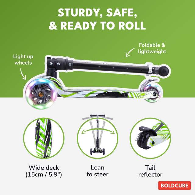 BOLDCUBE Big 3 Wheel, swift: sturdy, safe, and ready to roll