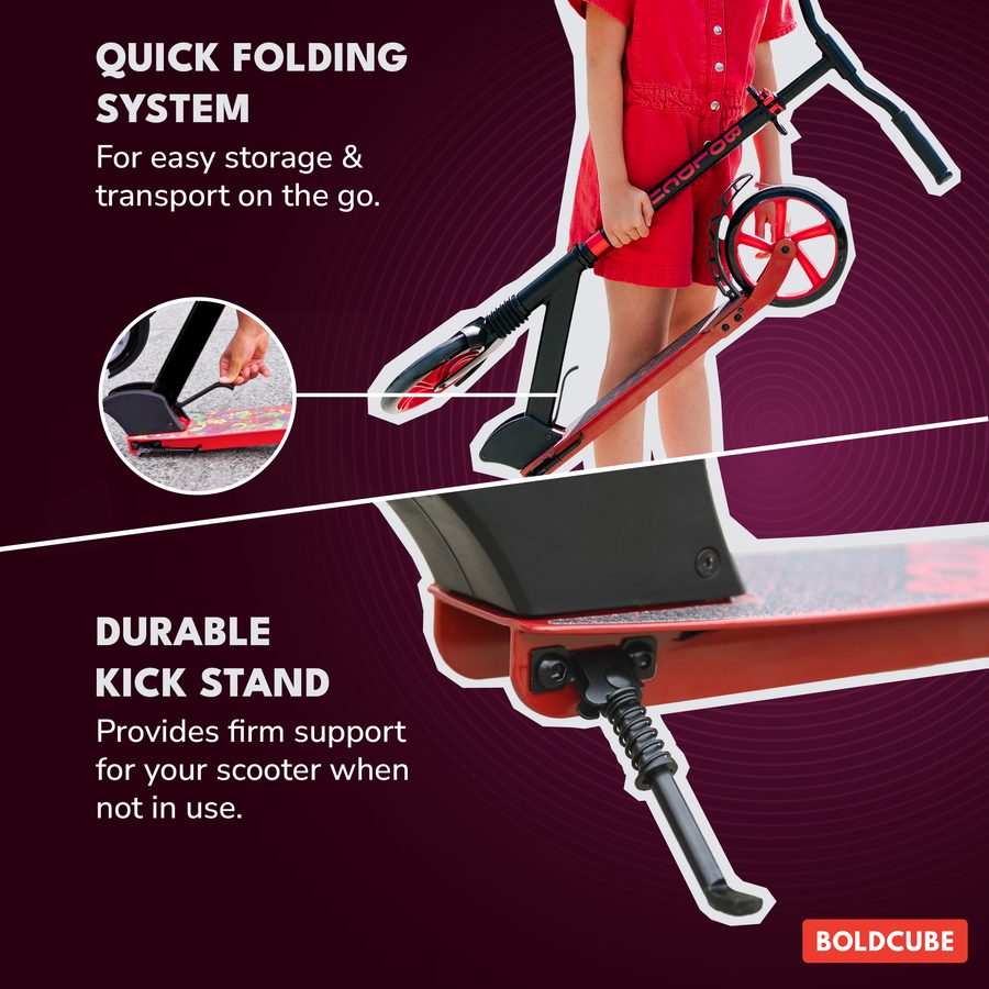 BOLDCUBE Big 2 Wheel, magenta: quick folding system