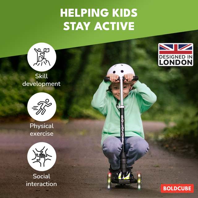 BOLDCUBE Big 3 Wheel, swift: helping kids stay active