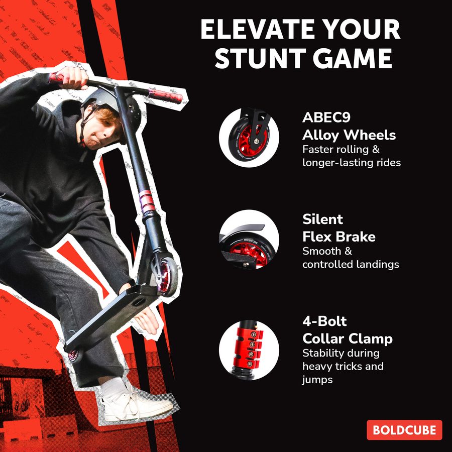 BOLDCUBE infographic, black colorway