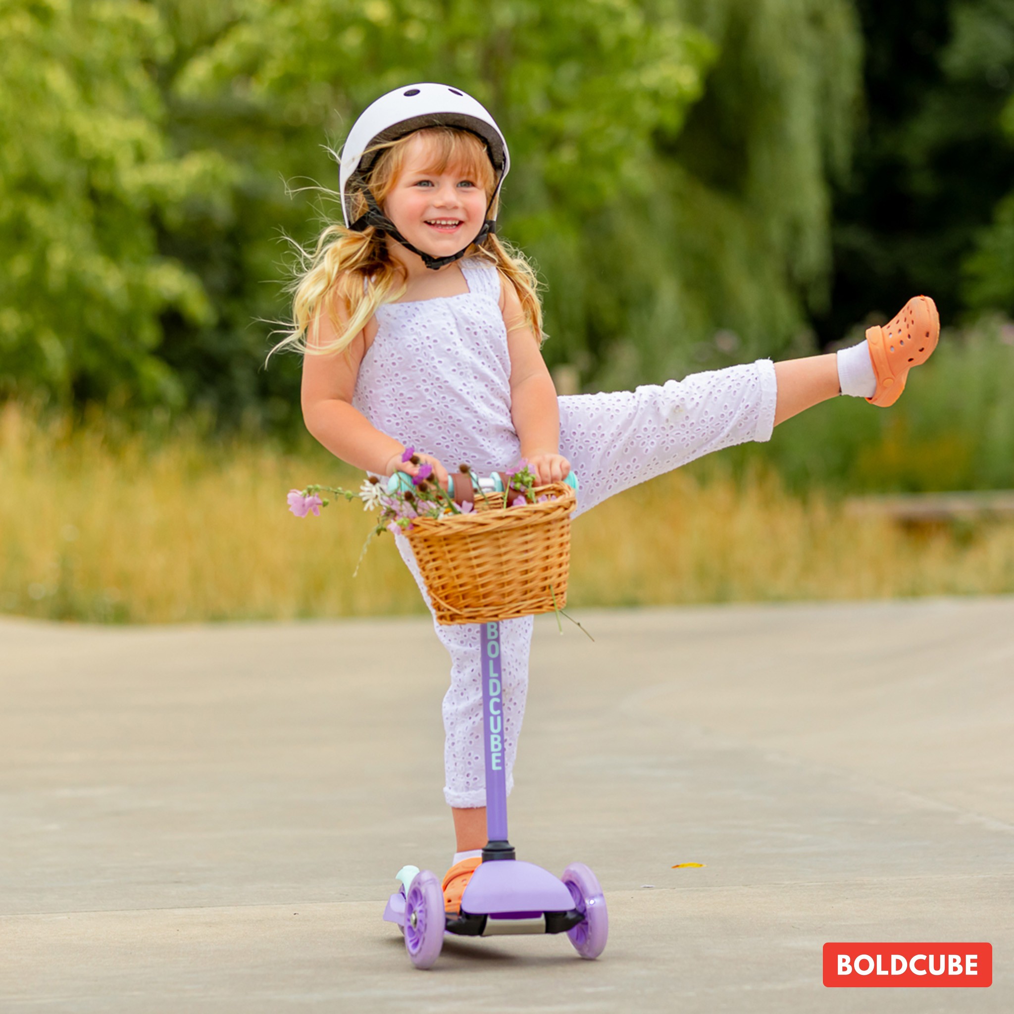 BOLDCUBE Teeny scooter, lilac colorway