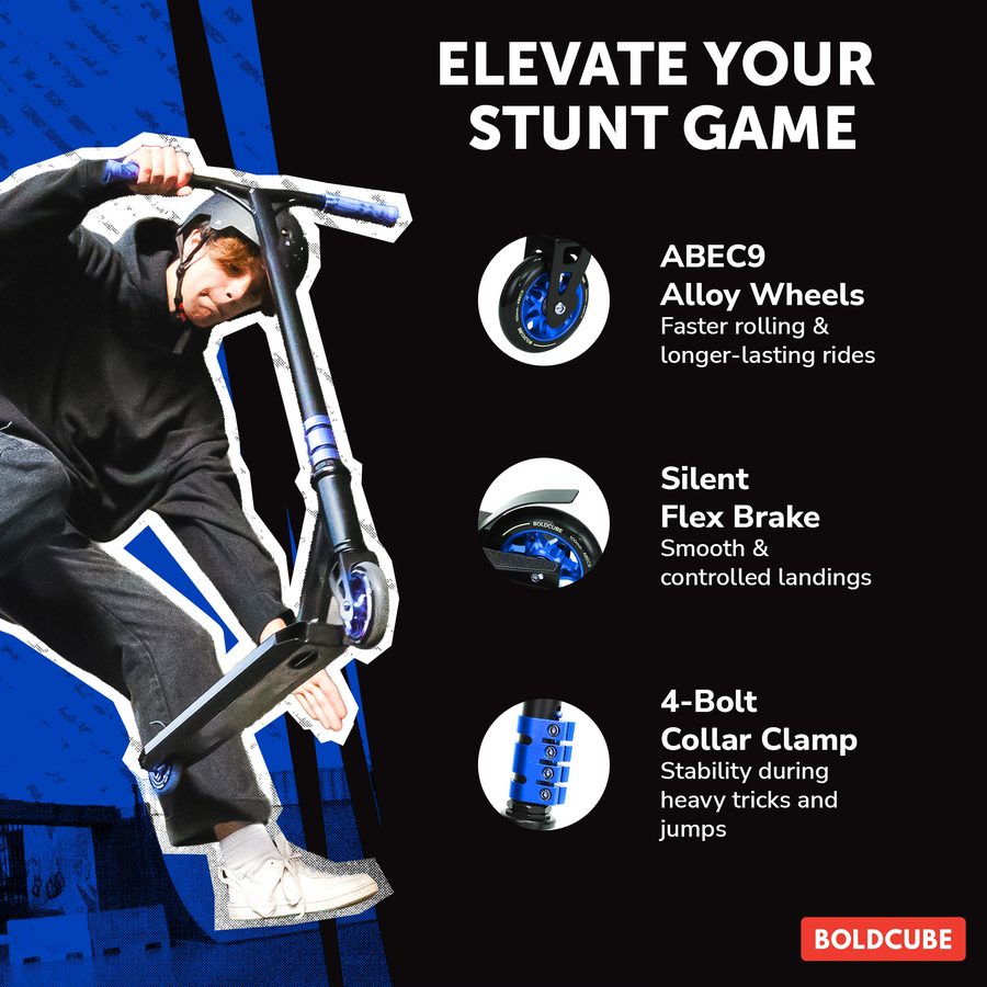 BOLDCUBE infographic, navy colorway