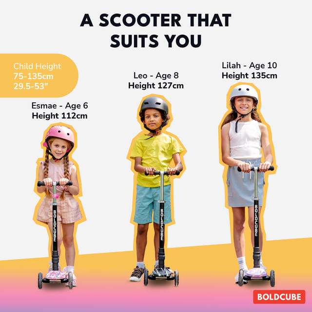 BOLDCUBE Big 3 Wheel, dark-night: a scooter that suits you