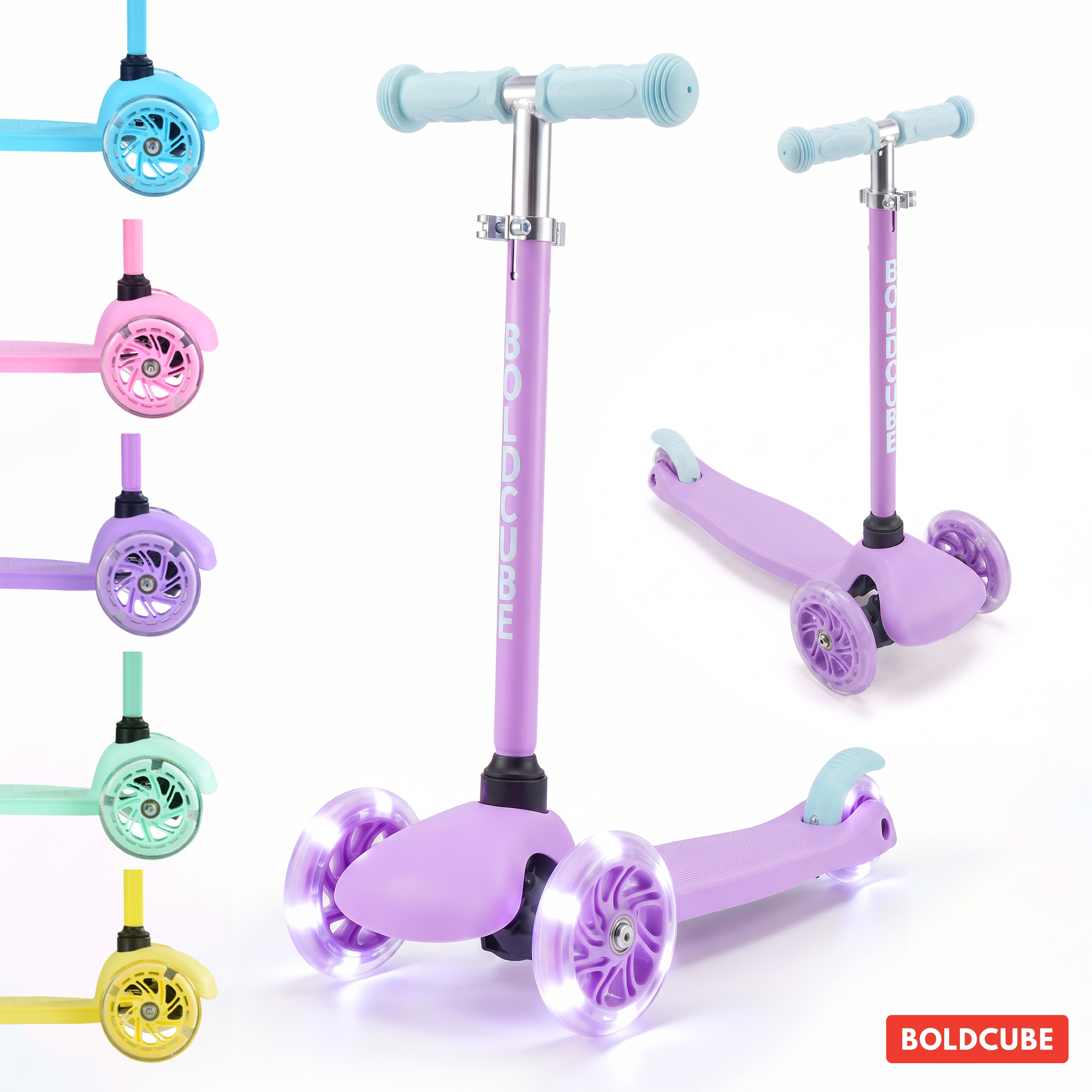BOLDCUBE Teeny scooter, lilac colorway